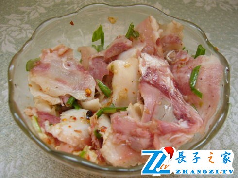 长子县特色美食猪头肉
